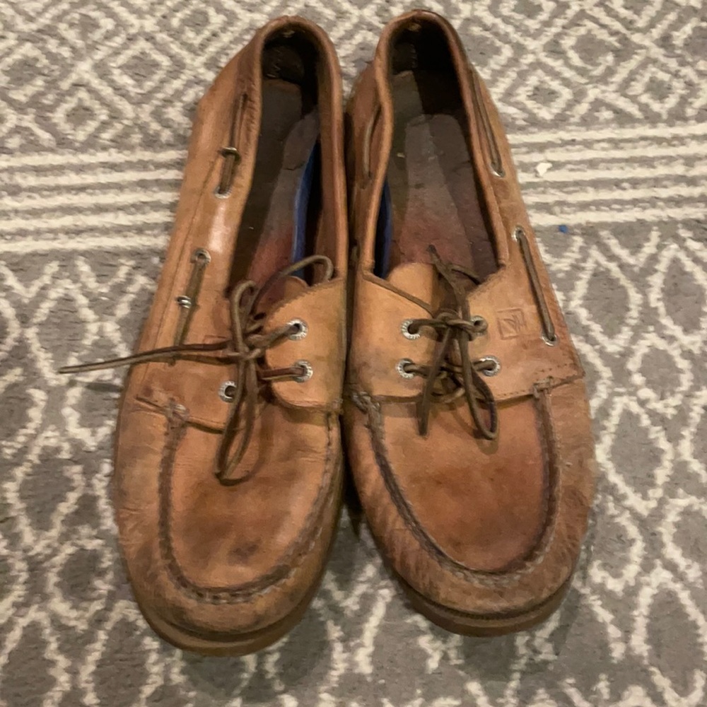 Men's Sperry Authentic Original Boat Shoe - very used as shown